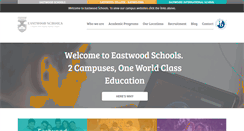 Desktop Screenshot of eastwoodschools.com